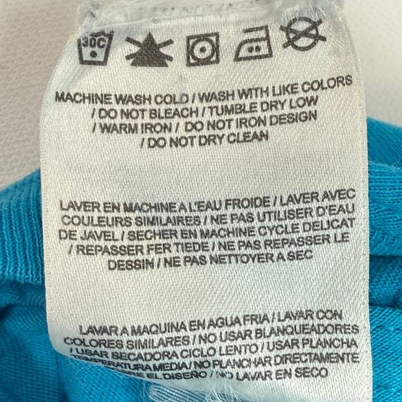 Nike Jordan Air Retro Blue T-Shirt Men’s M Elephant Dunking Basketball - Picture 7 of 7